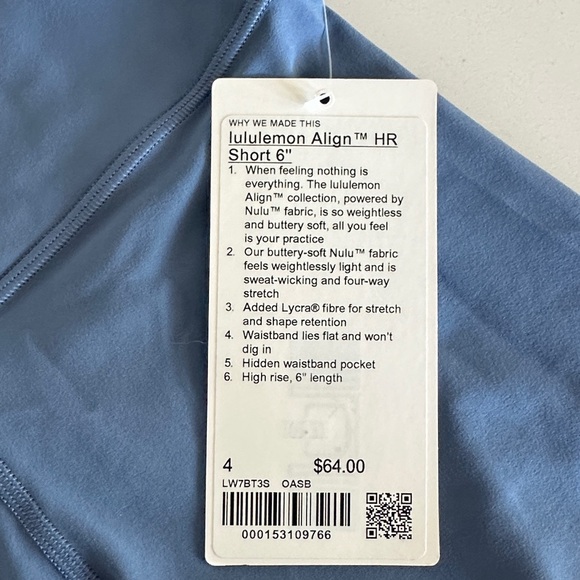 Lululemon Align HR Short 6” - Picture 2 of 3